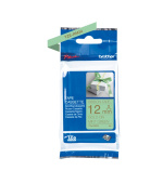 Brother TZE-RM34 zlatá na mentol.zelené, 12 mm, textilní páska