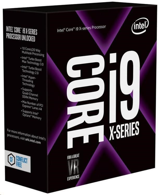 CPU INTEL Core i9-10940X 3,3 GHz 19,25MB L3 LGA2066 BOX (bez chladiče)