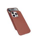 Epico Mag+ kožený kryt iPhone 15 Pro - hnědá