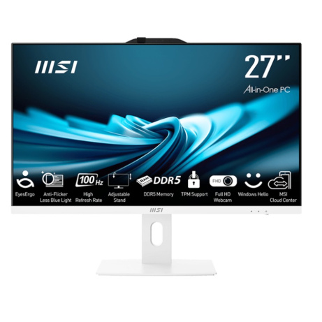 MSI PRO AP272P i5-14400/FHD/8/512/W11/White