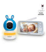 EVOLVEO Baby Monitor N5 - Set videochůvičky s 360° dohledem, obousměrnou komunikací a ukolébavkami,