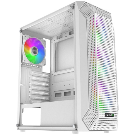 EVOLVEO Xenon, Midi Tower/ 4x ARGB/ mesh+sklo