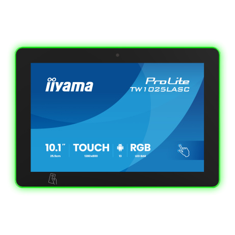 10" iiyama TW1025LASC-B3PNR:IPS,HD,cam,mic