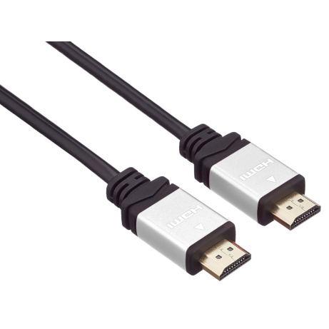PremiumCord kabel HDMI M/M, zlac.a kovové HQ, 10m