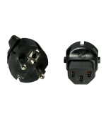 PremiumCord Adaptér CEE 7/7 M - IEC C13 F, 230V