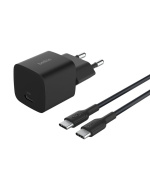 BELKIN 25W USB PD nabíjecí adaptér černý + 1m USB-C kabel