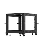 OTEVŘENÝ RACK 9U 19" 600X600-1100 NASTAVITELNÝ