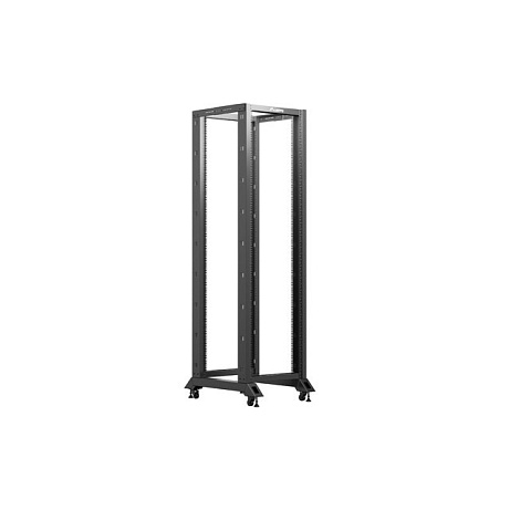 OTEVŘENÝ RACK 42U 600X800 ČERNÝ LANBERG V2