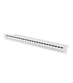 PATCH PANEL BLANK 24 PORTŮ 1U PRO MODULY KEYSTONE