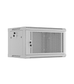 INSTALAČNÍ STOJAN 19" 6U 600X450 ŠEDÉ PERFOROVANÉ