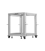 OTEVŘENÝ RACK 19" 9U 600X600-1100 NASTAVITELNÝ ŠE