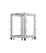 OTEVŘENÝ RACK 19" 15U 600X600-1100 NASTAVITELNÝ Š