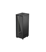 19" VOLNĚ STOJÍCÍ RACKOVÁ SKŘÍŇ 47U/800X1000 (FLAT PACK) S PROSKLENÝMI DVEŘMI LCD ČERNÁ LANBERG V2