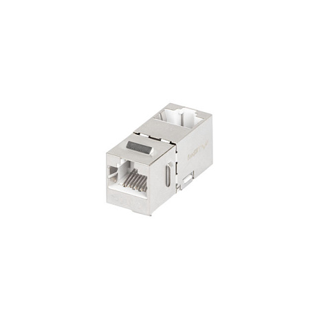 PRŮCHODOVÝ KONEKTOR KEYSTONE RJ45->RJ45 CAT.6 FTP 90 LANBERG