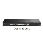D-Link DGS-1530-28SC/E 20 Ports 1G SFP + 4 Ports GE Combo + 4 Ports 10G SFP+ Smart Managed Switch