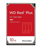 QNAP WD, HDD, Red Plus, SATA III, 3.5-inch, 10TB, WD100EFGX