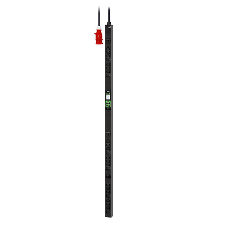Easy PDU Metered,ZeroU, 22kW ,230V,(18)C13,(6)C19 IEC309