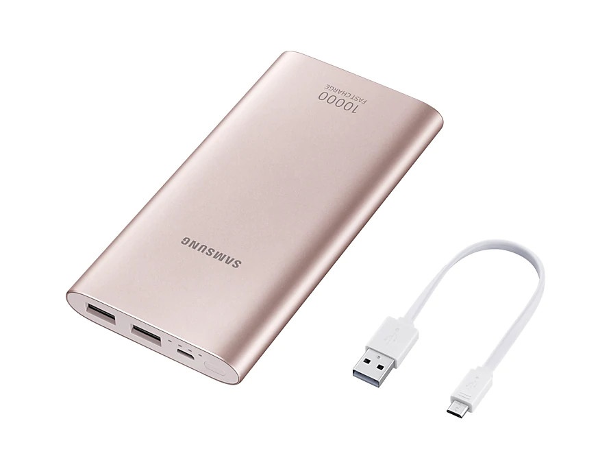 Samsung Powerbanka 10000mAh microUSB Fast Ch.,Pink BOHEMIA COMPUTERS