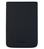 PocketBook pouzdro HPUC-632-B-S Shell Black Strips, černé