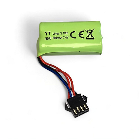 Akumulátor Li-ion 7.4V 500mAh 4SM konektor