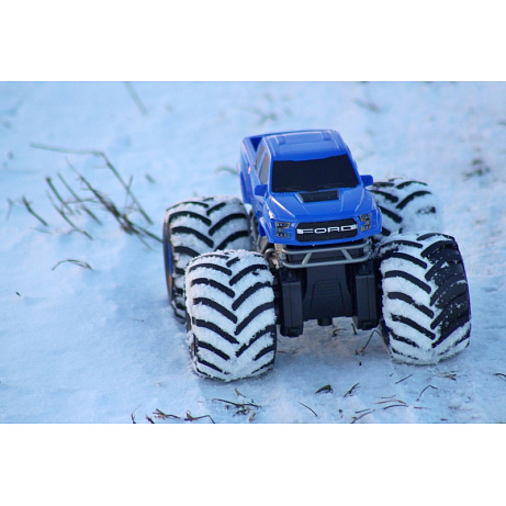 RC obojživelník Ford Raptor F-150 - modrá