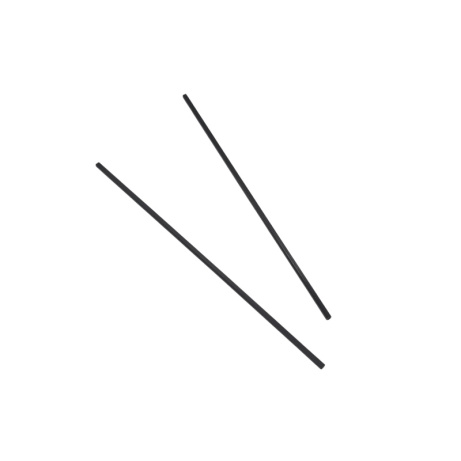 Ocasní trubka s uhlíkových vláken pro DragonFly 250 od RMT 2ks