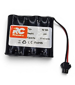 Akumulátor Ni-Mh 4.8V 3000 mAh konektor 2SM