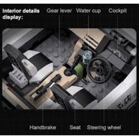 Stavebnice AE86 TRUENO - 1324PCS