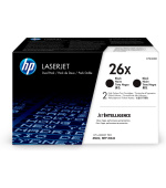 HP 26X 2-pack High Yield Black Original LaserJet Toner Cartridges (CF226XD) (9,000 / 9,000 pages)