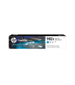 HP 982X High Yield Cyan Original PageWide Cartridge (16,000 pages)
