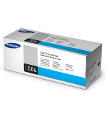 HP - Samsung CLT-C506L High Yield Cyan Toner Cartridge (3,500 pages)
