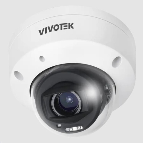 Vivotek FD9380-HTV-V2 Venkovní IP kamera 5Mpix dome, 111-32,2°, Smart IR 30m, analýza člověk/vozidlo, zóny