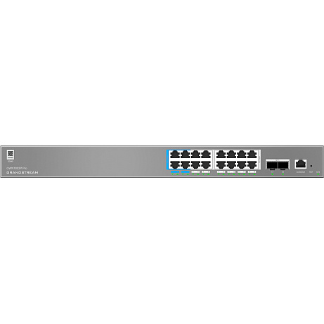 Grandstream GWN7802P Pro Layer 2++ Managed Network switch, 16x Gb RJ45 PoE