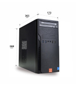 LYNX Office i3-12100 16GB 512G SSD NVMe DVD±RW W11P - záruka 60 měsíců