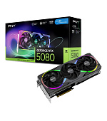 PNY VGA Nvidia GeForce RTX 5080 16GB ARGB OC Triple Fan, RTX 5080 OC, 16GB GDDR7, 3xDP, 1xHDMI
