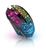 CONNECT IT DOODLE 2 PRO Herní myš, bezdrátová, černá