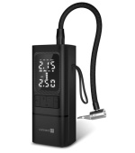 CONNECT IT Přenosný kompresor a powerbanka AirFlow 2v1, 6000mAh, USB-C, Černá