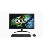 BAZAR - ACER PC AiO Aspire C24-1800, i3-1305U,23,8" FHD,8GB,512GB M.2 SSD,IrisXe,ESHELL,USB KB+mouse,black - Poškozený o