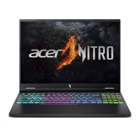 BAZAR - ACER NTB Nitro 16 (AN16-73-51WU),i5-14450HX,16" 1920x1200,16GB,1TB SSD,RTX 3050,Linux,Obsidian Black - Poškozený