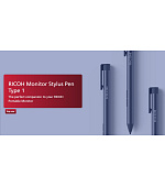 RICOH Portable LCD Stylus Pen 18g, Wacom AES2.0 sensor, 4096 pressure detection, AAAA Battery-powered - pro RICOH LCD