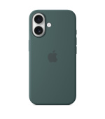 APPLE iPhone 16 Silicone Case with MagSafe - Lake Green
