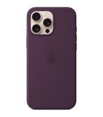 APPLE iPhone 16 Pro Max Silicone Case with MagSafe - Plum