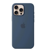 APPLE iPhone 16 Pro Max Silicone Case with MagSafe - Denim