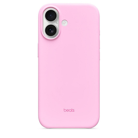 Apple Beats iPhone 17 Case with MagSafe and Camera Control — Pebble Pink
