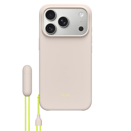 Apple Beats iPhone 17 Pro Kickstand Case with MagSafe and Camera Control - Lime Stone