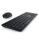 DELL Pro Wireless Keyboard and Mouse - KM5221W - US International  (QWERTY) - Black