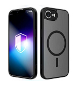 3mk ochranný kryt Misty MagCase Black pro Apple iPhone 16E/ iPhone 17E