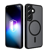 3mk ochranný kryt Misty MagCase Black pro Samsung Galaxy S25