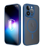 3mk ochranný kryt Misty MagCase Blue pro Apple iPhone 14 Pro