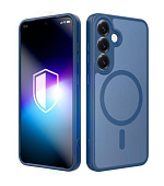 3mk ochranný kryt Misty MagCase Blue pro Samsung Galaxy S25